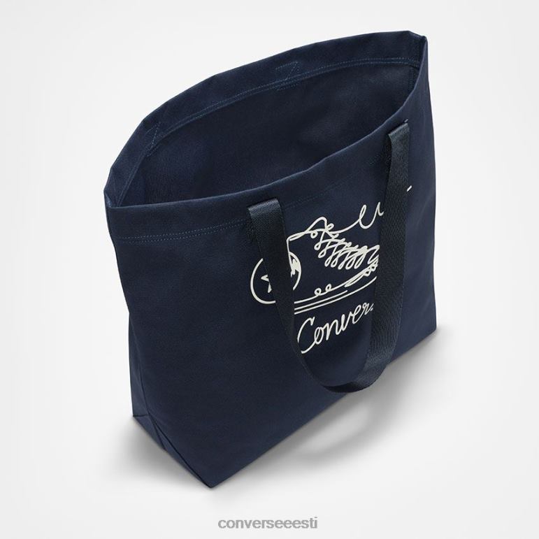 Converse lõuendist graafiline tossu naised F0Z8P339 tarvik merevägi/haigur