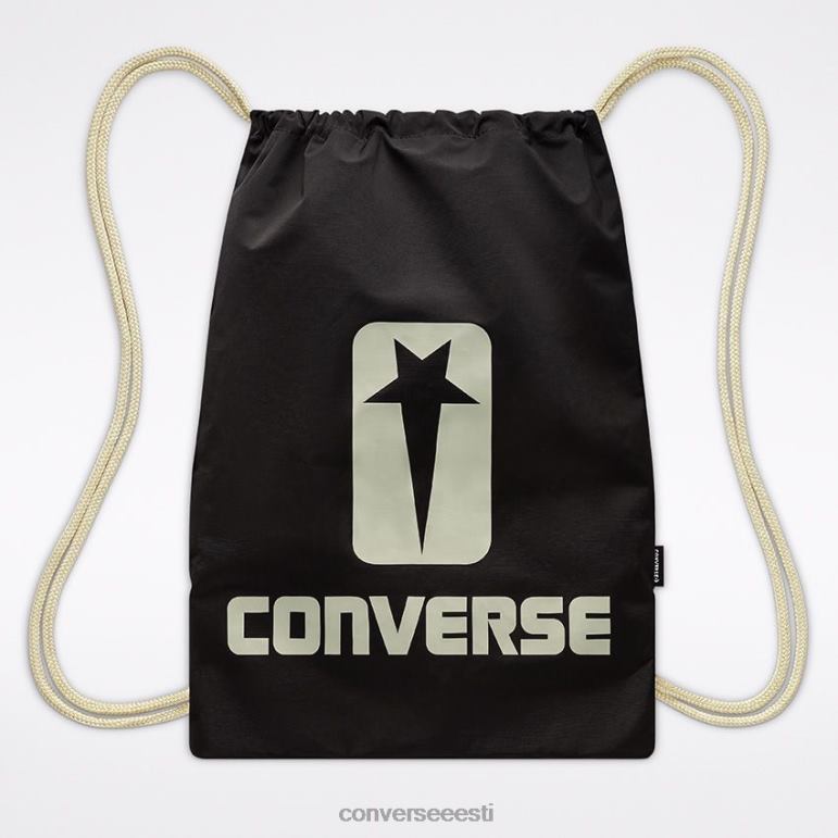 Converse x DRKSHDW nööriga seljakott naised F0Z8P344 tarvik must/pelikan