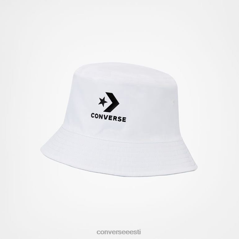 Converse star Chevron logo ümberpööratav ämbrimüts naised F0Z8P354 tarvik ookeani taganemine/valge