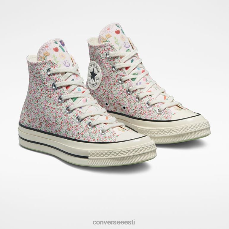 Converse Chuck 70 festivali smuuti kõrge top naised F0Z8P135 jalatsid kümnendi roosa/haigur