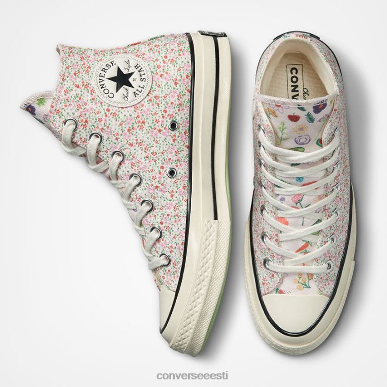 Converse Chuck 70 festivali smuuti kõrge top naised F0Z8P135 jalatsid kümnendi roosa/haigur