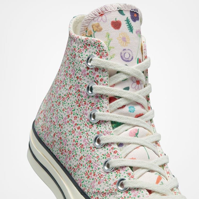 Converse Chuck 70 festivali smuuti kõrge top naised F0Z8P135 jalatsid kümnendi roosa/haigur