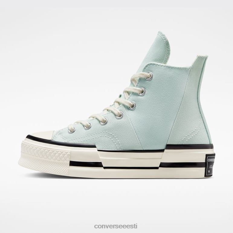Converse Chuck 70 pluss hooajavärvi kõrge top naised F0Z8P138 jalatsid vesi udu/haigur/valge