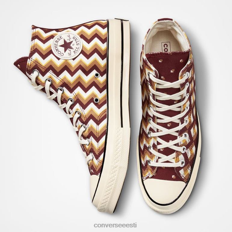 Converse Chuck 70 twisted classics kõrge topp naised F0Z8P167 jalatsid tume peet/tume soba/haigur
