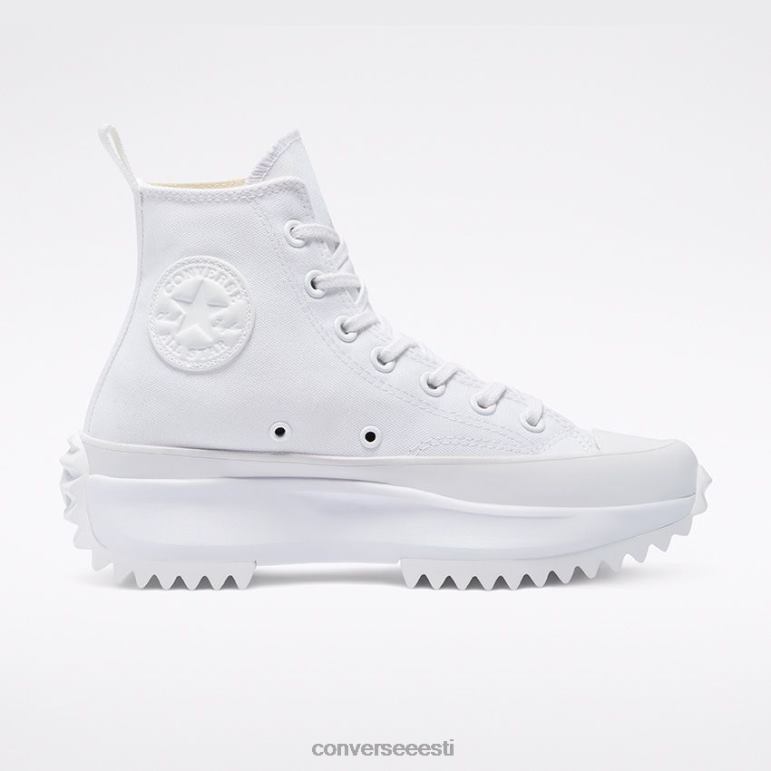 Converse Colour Run Star matka kõrge tipp naised F0Z8P218 jalatsid valge