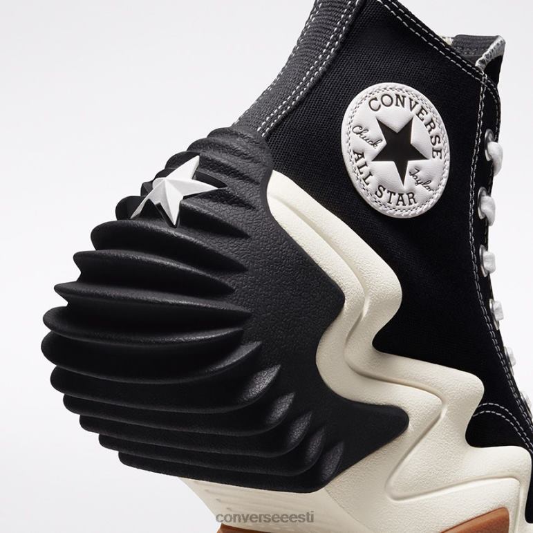 Converse Colour Run Star motion high top naised F0Z8P226 jalatsid must/valge/kummimesi