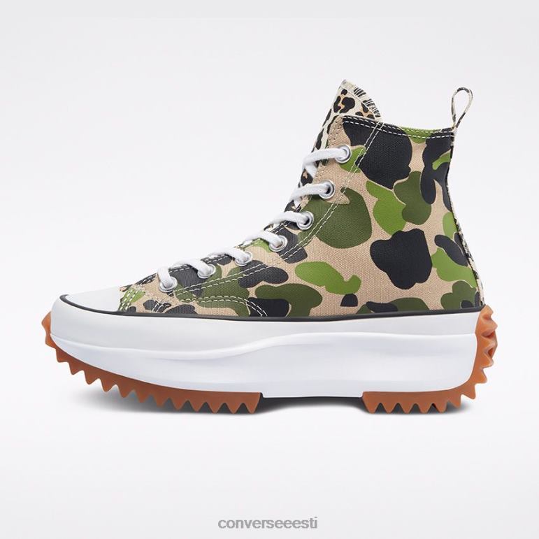 Converse arhiiv trükiarv tähematk kõrge tipp naised F0Z8P251 jalatsid suhkrustatud ingver/pikantne roheline