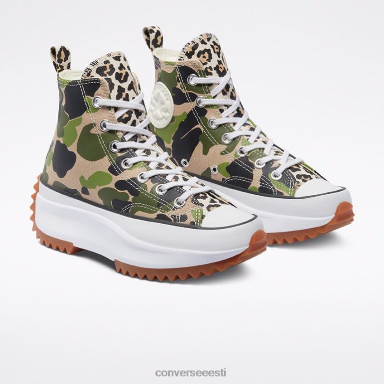 Converse arhiiv trükiarv tähematk kõrge tipp naised F0Z8P251 jalatsid suhkrustatud ingver/pikantne roheline