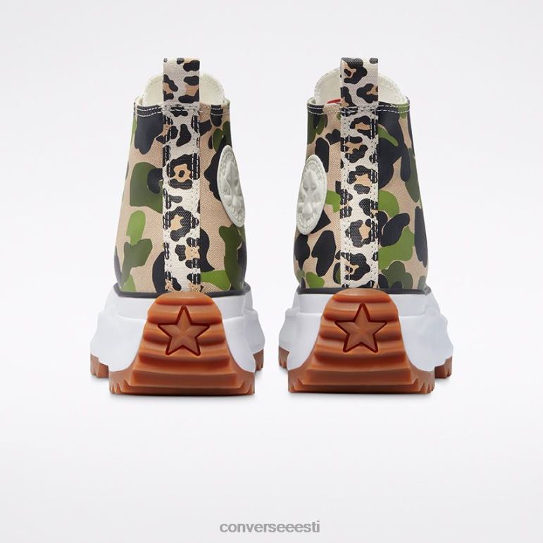 Converse arhiiv trükiarv tähematk kõrge tipp naised F0Z8P251 jalatsid suhkrustatud ingver/pikantne roheline