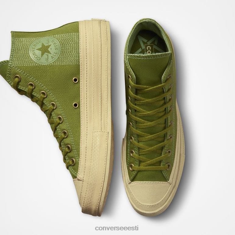 Converse chuck 70 kalasaba kõrge top naised F0Z8P139 jalatsid kõrreline/alligaatorisõber/kaerapiim