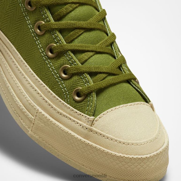 Converse chuck 70 kalasaba kõrge top naised F0Z8P139 jalatsid kõrreline/alligaatorisõber/kaerapiim