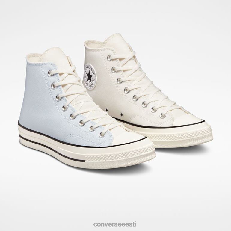 Converse chuck 70 meremiili kolmeplokiga kõrge ülaosa naised F0Z8P128 jalatsid kummitatud/vintage valge/egret