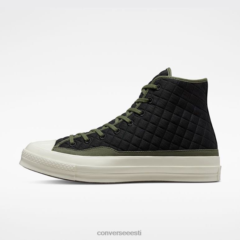Converse chuck 70 tepitud kõrge topp naised F0Z8P185 jalatsid must/utiliit/haigur