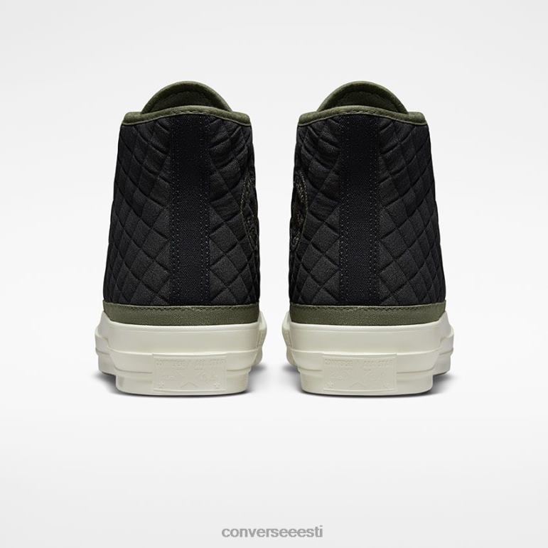 Converse chuck 70 tepitud kõrge topp naised F0Z8P185 jalatsid must/utiliit/haigur