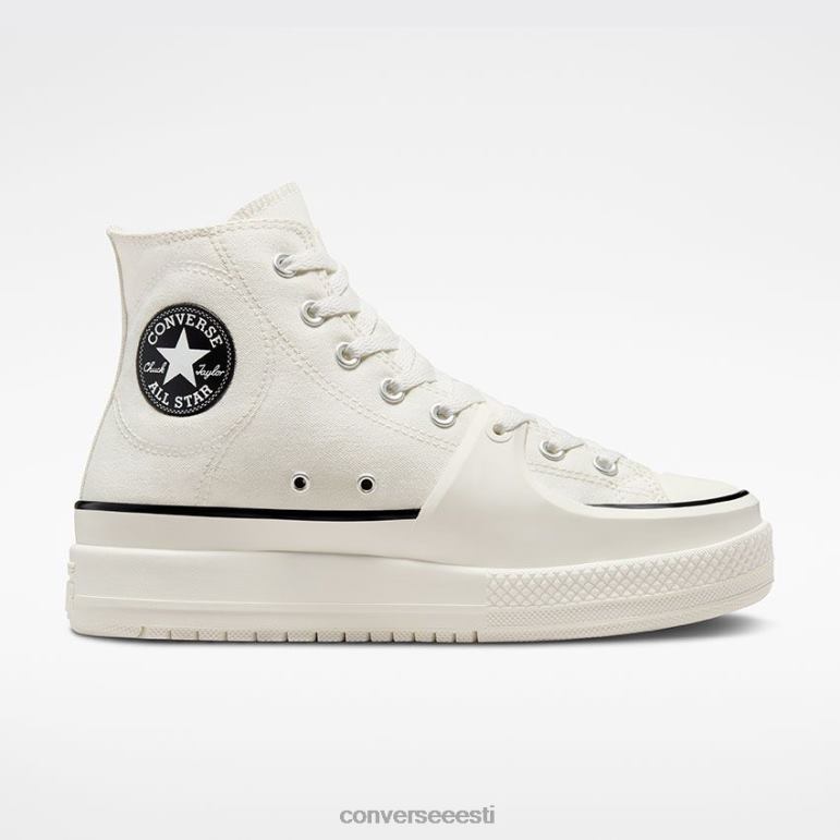 Converse chuck taylor all star ehitada kõrge top naised F0Z8P163 jalatsid vintage valge/must/haigur