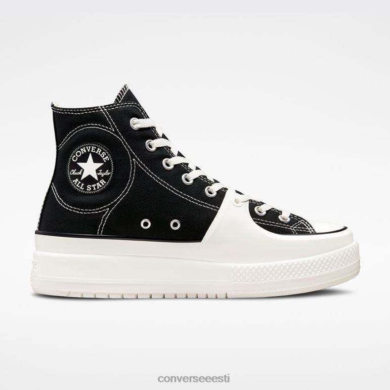 Converse chuck taylor all star ehitada kõrge top naised F0Z8P164 jalatsid must/vintage valge/haigur