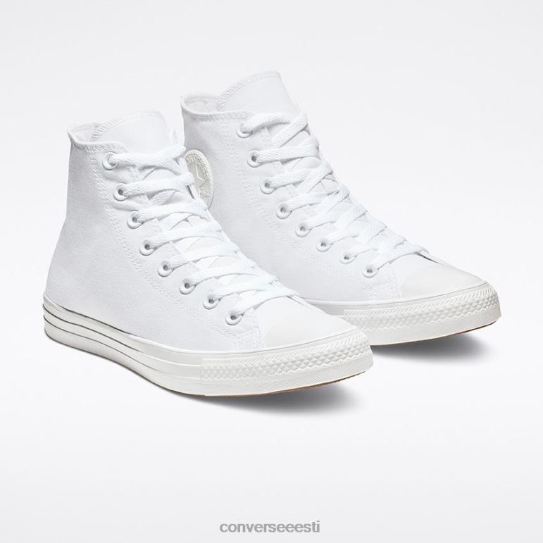Converse chuck taylor all star high top naised F0Z8P81 jalatsid valge ühevärviline