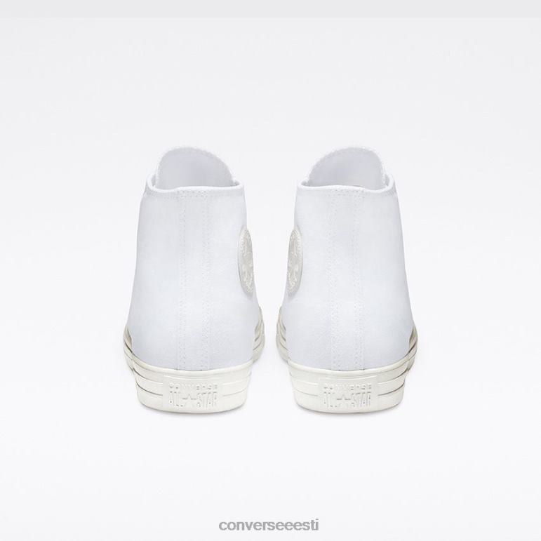 Converse chuck taylor all star high top naised F0Z8P81 jalatsid valge ühevärviline