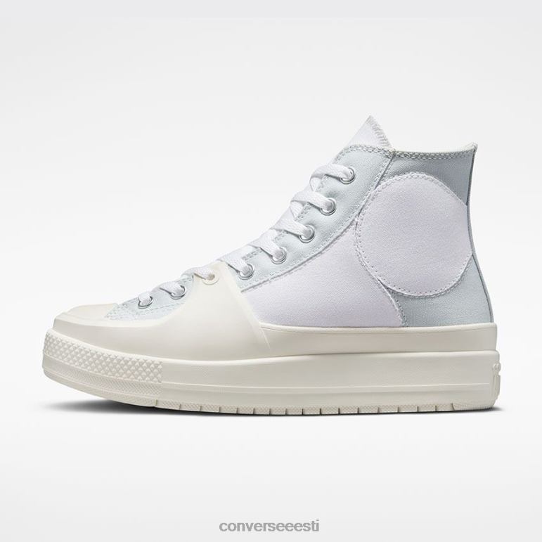 Converse chuck taylor all star konstrueerida colorblock kõrge top naised F0Z8P130 jalatsid valge/kummitus/must
