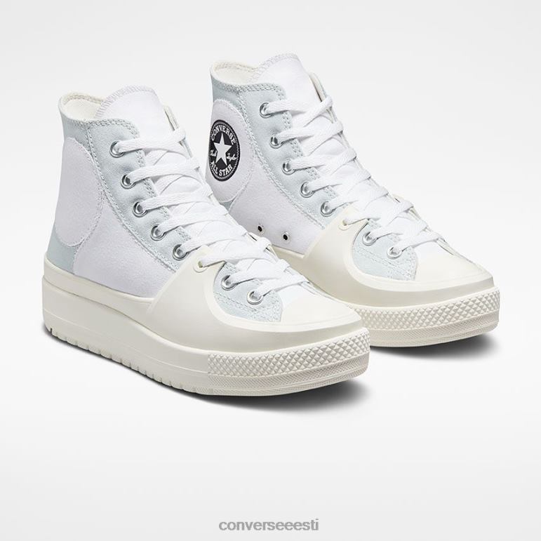 Converse chuck taylor all star konstrueerida colorblock kõrge top naised F0Z8P130 jalatsid valge/kummitus/must