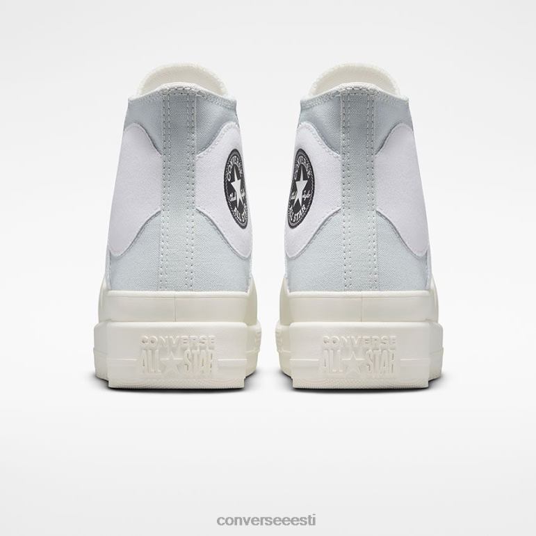 Converse chuck taylor all star konstrueerida colorblock kõrge top naised F0Z8P130 jalatsid valge/kummitus/must