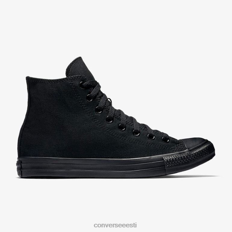 Converse chuck taylor all star lai kõrge top naised F0Z8P78 jalatsid must ühevärviline