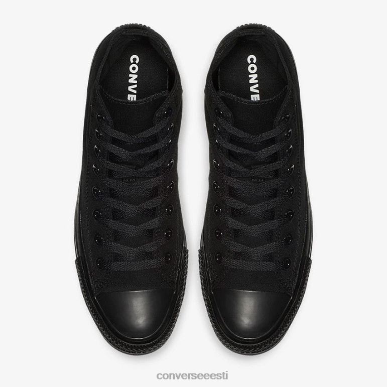 Converse chuck taylor all star lai kõrge top naised F0Z8P78 jalatsid must ühevärviline