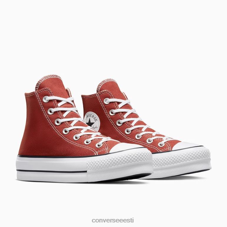 Converse chuck taylor all star lift platvorm kõrge naised F0Z8P116 jalatsid rituaal punane/valge/must