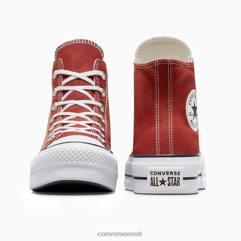 Converse chuck taylor all star lift platvorm kõrge naised F0Z8P116 jalatsid rituaal punane/valge/must
