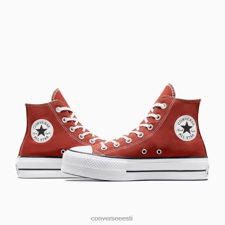 Converse chuck taylor all star lift platvorm kõrge naised F0Z8P116 jalatsid rituaal punane/valge/must