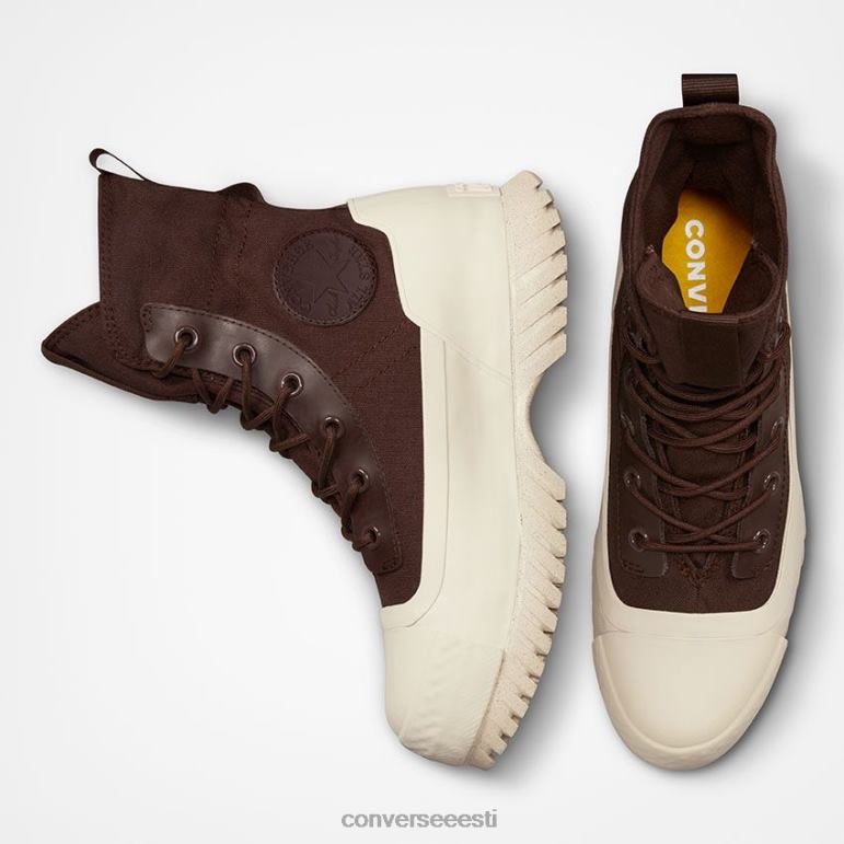 Converse chuck taylor all star lugged 2.0 counter kliima kõrge top naised F0Z8P188 jalatsid tume juur / papüürus