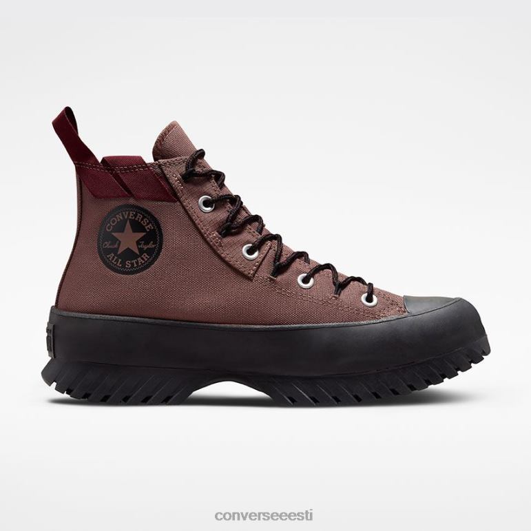 Converse chuck taylor all star lugged 2.0 vastupidav põhitõdesid kõrge top naised F0Z8P177 jalatsid orava sõber/sügavbordeaux/must