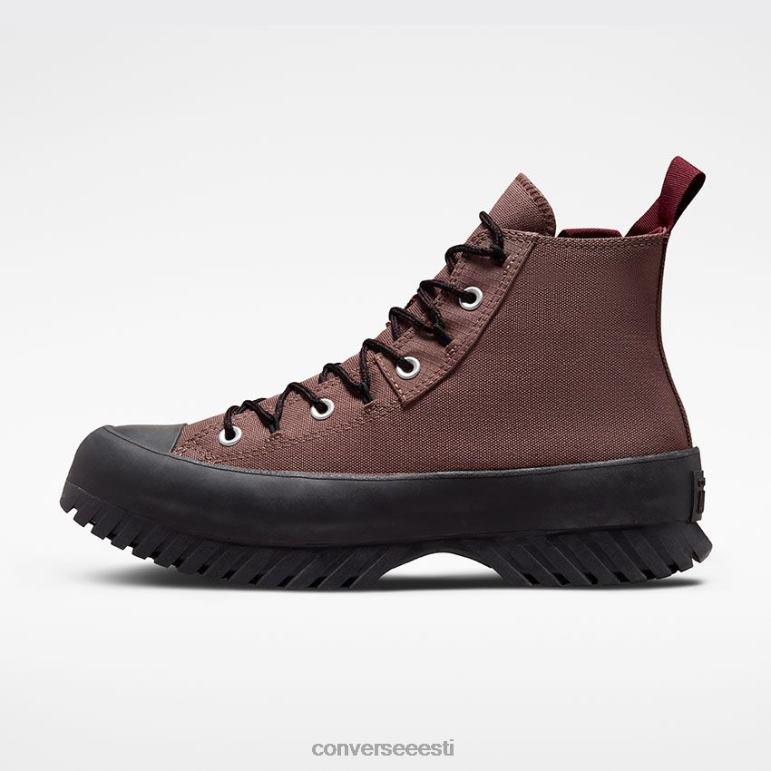 Converse chuck taylor all star lugged 2.0 vastupidav põhitõdesid kõrge top naised F0Z8P177 jalatsid orava sõber/sügavbordeaux/must