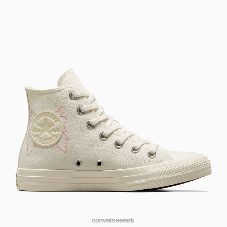 Converse chuck taylor all star lummatud aed kõrge top naised F0Z8P112 jalatsid aigrette/ametüst kahvatu