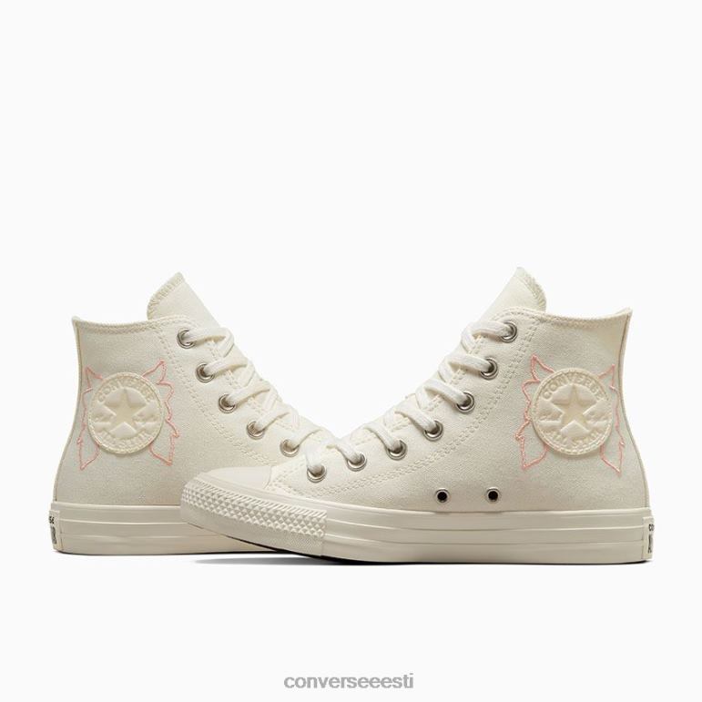 Converse chuck taylor all star lummatud aed kõrge top naised F0Z8P112 jalatsid aigrette/ametüst kahvatu