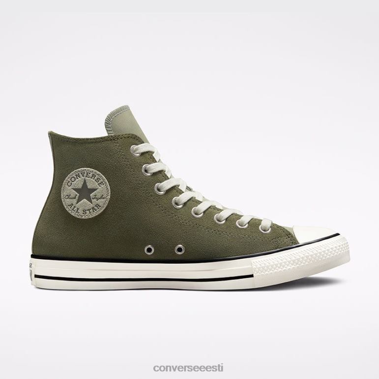 Converse chuck taylor all star maalähedane seemisnahast kõrge topp naised F0Z8P241 jalatsid utiliit/valgusvälja ülejääk/haigur