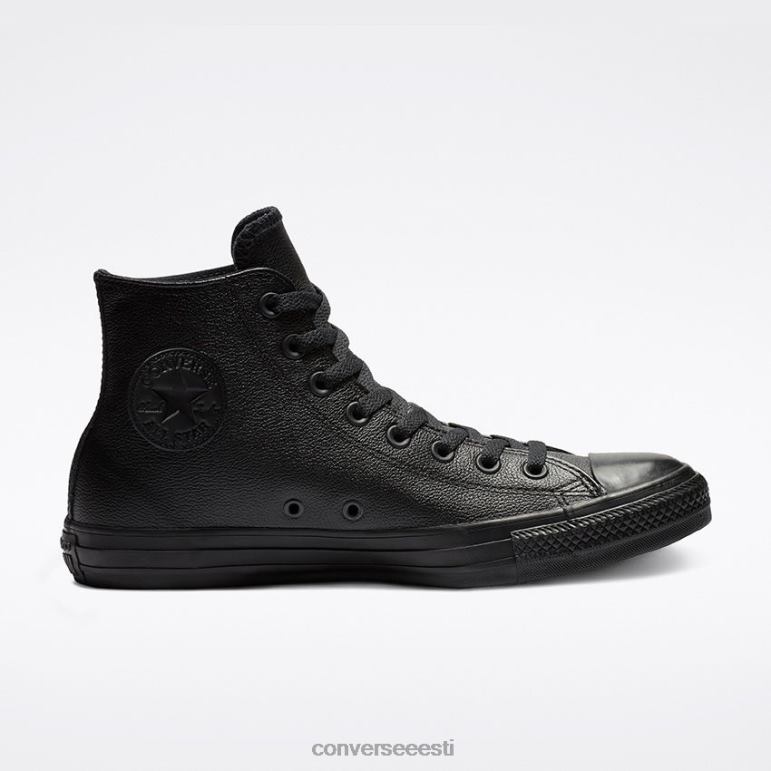 Converse chuck taylor all star nahast kõrge topp naised F0Z8P216 jalatsid must ühevärviline