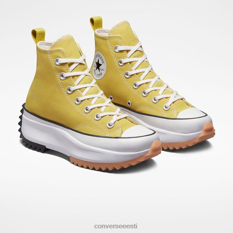 Converse jooks star matkaplatvorm hooajaline värv kõrge top naised F0Z8P181 jalatsid mõru sidrun/must/valge