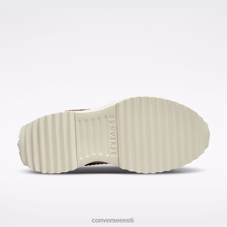 Converse jooks star matkaplatvorm triibuline koo kõrge topp naised F0Z8P182 jalatsid tume vein/sadul/haigur