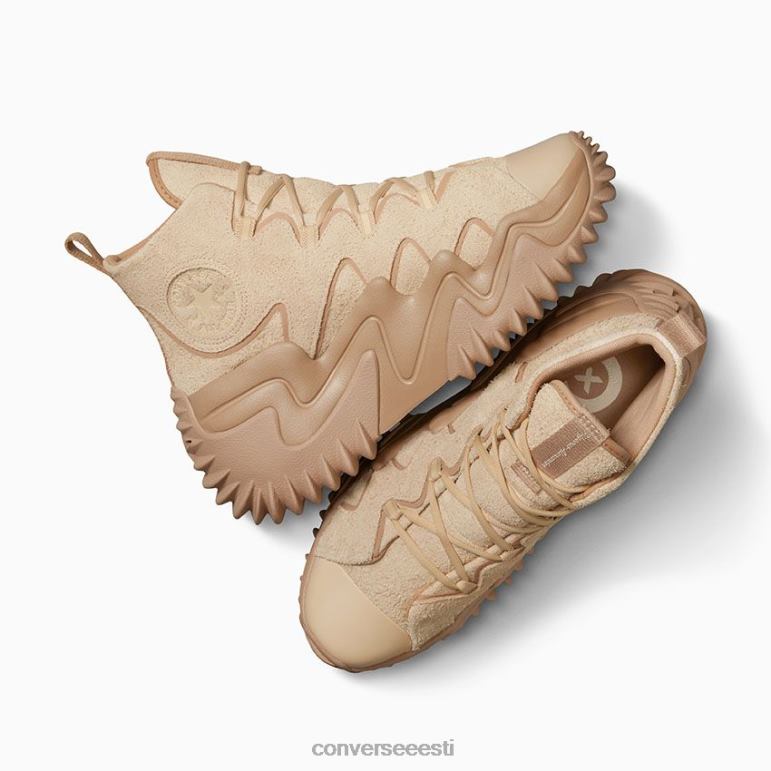Converse jooksma star motion cx platvorm sga kõrge tipp naised F0Z8P155 jalatsid kaerapiima/šampanja tan