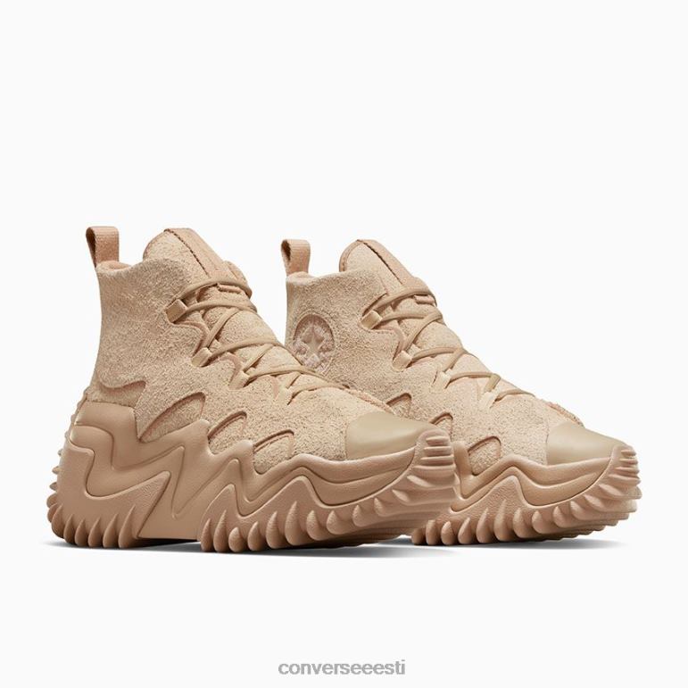 Converse jooksma star motion cx platvorm sga kõrge tipp naised F0Z8P155 jalatsid kaerapiima/šampanja tan