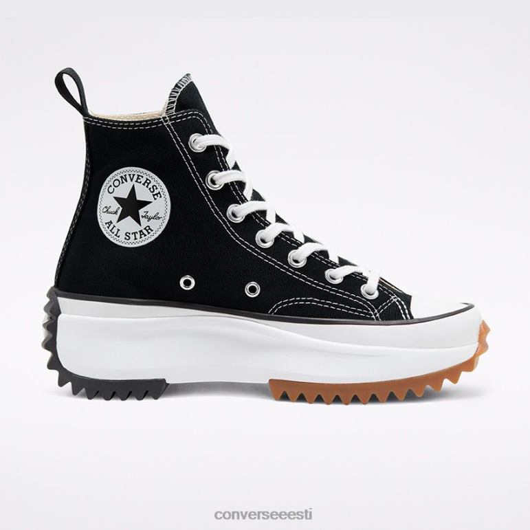 Converse jooksma täht matk kõrge tipp naised F0Z8P210 jalatsid must/valge/kumm