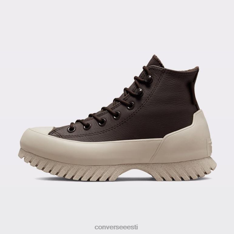 Converse külm termotuumasünteesi padrun taylor all star lugged talv 2.0 kõrge top naised F0Z8P208 jalatsid sametpruun/papüürus/valge