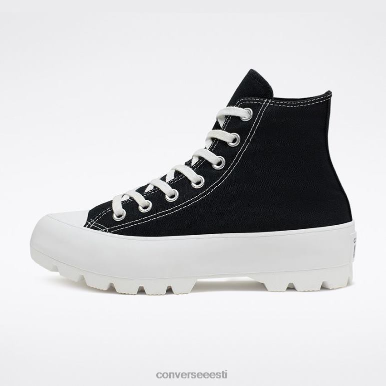 Converse lugged chuck taylor all star high top naised F0Z8P228 jalatsid must valge