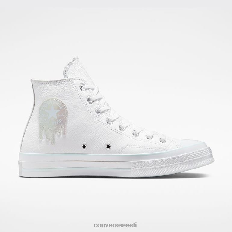 Converse padrun 70 valge välja kõrge top naised F0Z8P129 jalatsid valge/vesi udu