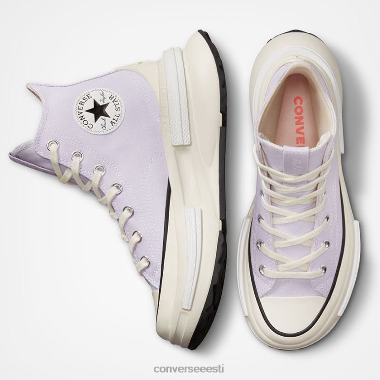 Converse run star legacy cx hooajaline värv kõrge top naised F0Z8P160 jalatsid auruviolett/must/haigur