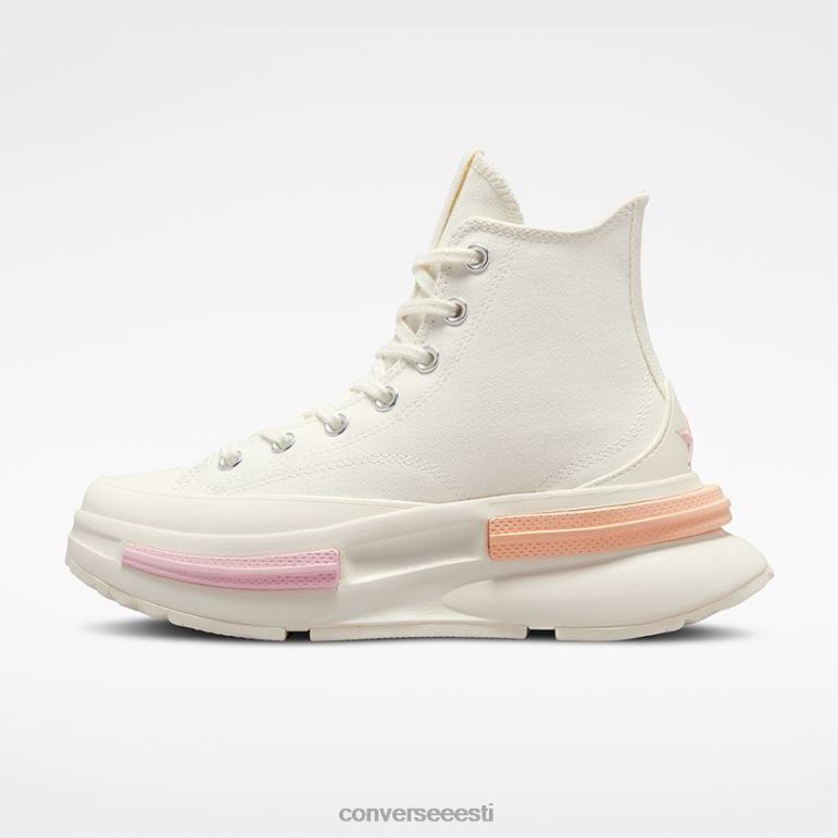Converse run star legacy cx platvorm color candy high top naised F0Z8P157 jalatsid egret / jube korall / päikesetõusu roosa