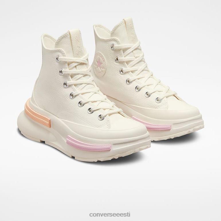 Converse run star legacy cx platvorm color candy high top naised F0Z8P157 jalatsid egret / jube korall / päikesetõusu roosa