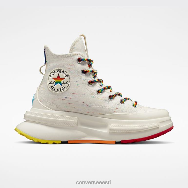 Converse run star legacy cx pride kõrge top naised F0Z8P149 jalatsid egret/90's roosa/kurjassinine