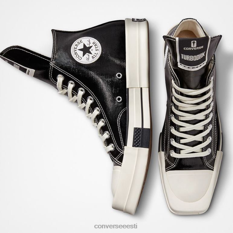 Converse turbodrk padrun 70 kõrge ülaosa naised F0Z8P213 jalatsid must/hagar/luuvalge